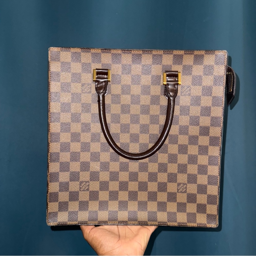 LOUIS VUITTON Venice N51145 Brown DAMIER canvas handbag- Y2K Style - Picture 3 of 14